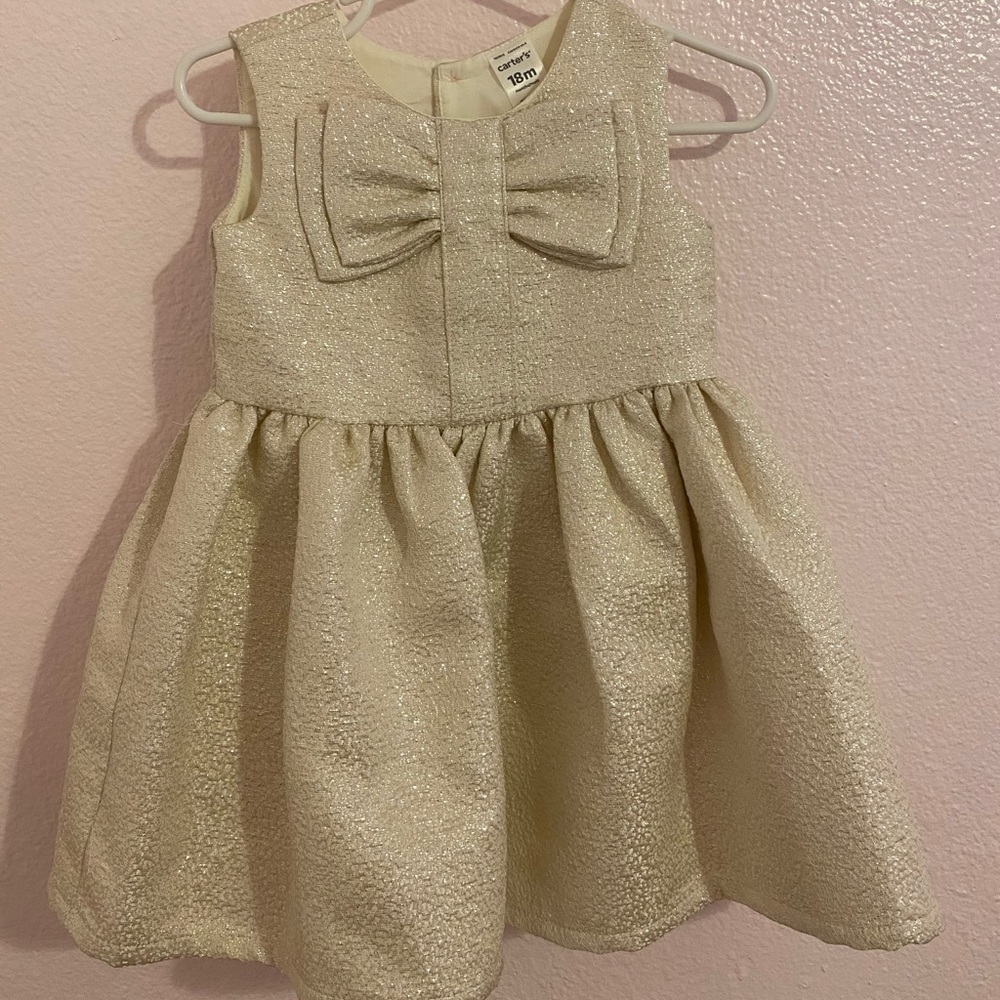Carters Gold dress
